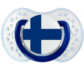 Bandera de Finlandia Lollipop lovi dynamic clásico azul marino-blanco-azul