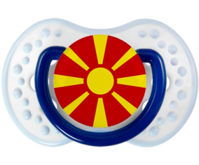 Sucete bandera de Macedonia del Norte lovi dynamic clásico azul marino-blanco-azul