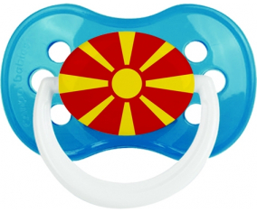 Macedonia del Norte Bandera Anatómica Sucete Cyan Classic