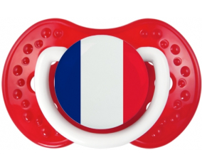 France clásica bandera tetina lovi dynamic blanco-rojo