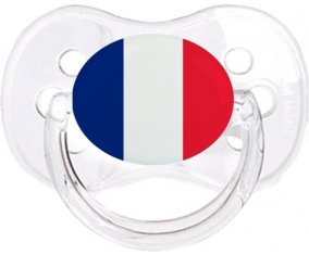 Bandera France Clásica Piruleta De Cereza Transparente