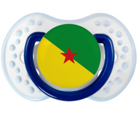 Bandera de guayana francesa Lollipop lovi dynamic clásico azul marino-blanco-azul