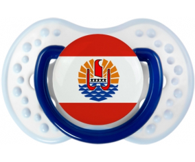 Bandera de la Polinesia Francesa Lollipop lovi dynamic clásico azul marino-blanco-azul