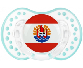 Bandera de la Polinesia Francesa Lollipop lovi dynamic clásico retro-white-lagoon