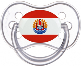 Bandera de la Polinesia Francesa Clásica Piruleta Anatómica Transparente Transparente