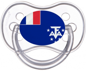 Francés Tierras del Sur Bandera Anatómica Anatómica Suceto Clásico Transparente
