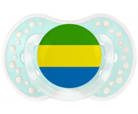 Bandera tetina gabón lovi dynamic clásico retro-turquesa-laguna