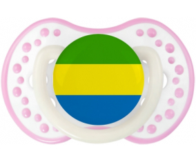 Bandera tetina gabón lovi dynamic fosforescente blanco-rosa