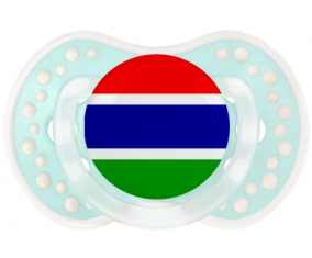 Gambia Flag Lollipop lovi dynamic clásico retro-turquesa-laguna