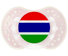 Gambia Flag Lollipop lovi dynamic clásico retro-rosa-tierno