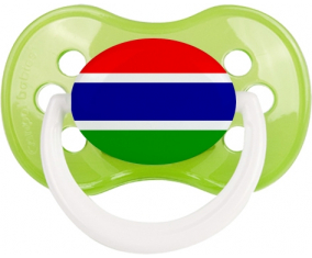 Bandera de Gambia Anatómica Clásico Verde