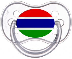 Bandera de Gambia Anatómica Clásica Transparente