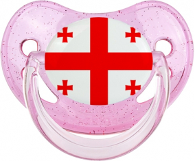 Georgia Bandera Fisiológica Lollipop Rosa lentejuelas