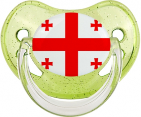 Bandera de Georgia Verde Physiological Sequined Lollipop