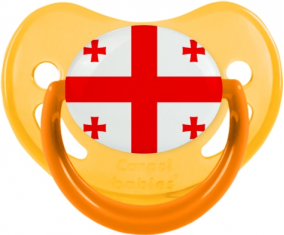 Bandera de Georgia Piruleta Fisiológica Fosforescente Amarillo