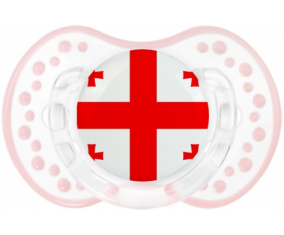 Georgia Flag Lollipop lovi dynamic clásico retro-blanco-rosa-tierno