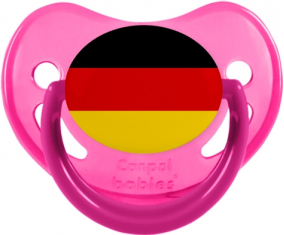 Bandera alemana Fisiológica Tetina Rosa fosforescente