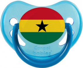 Ghana Dragon Dragon Bandera Fosforescente Azul