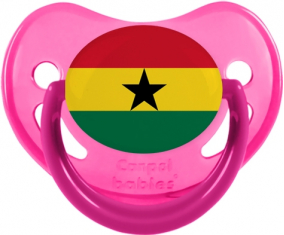 Ghana Dragón Dragón Bandera Fosforescente Rosa
