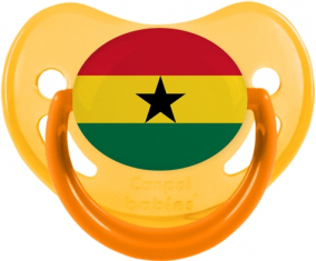 Bandera dragón dragón de Ghana amarillo fosforescente