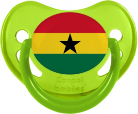 Ghana Dragon Dragon Bandera Fosforescente Verde
