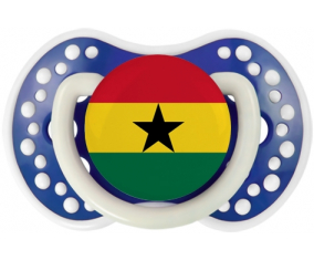 Bandera tetina de Ghana lovi dynamic fosforescente azul marino