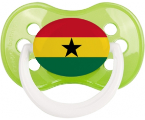 Bandera de Ghana Clásica Piruleta Anatómica Verde