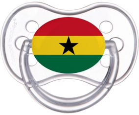 Ghana Bandera Clásica Transparente Anatómica Lollipop