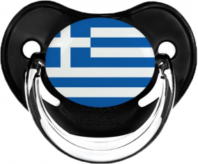 Bandera Grecia Clásica Piruleta Fisiológica Negra