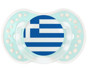 Bandera Grecia Lollipop lovi dynamic clásico retro-turquesa-laguna