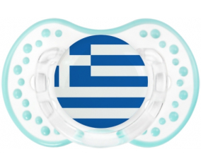 Bandera Grecia Lollipop lovi dynamic clásico retro-laguna blanca