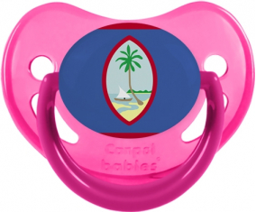 Bandera Guam Physiological Lollipop Fosforescente Rosa