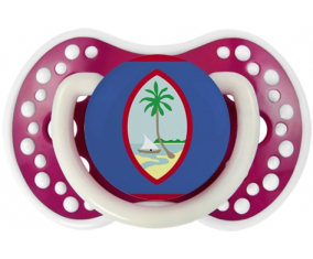 Bandera de Guam Lollipop lovi dynamic fucsia fosforescente