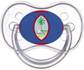 Guam Bandera Clásica Transparente Anatómica Lollipop