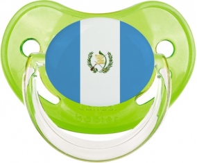 Bandera de Guatemala Tetina Fisiológica Verde Clásica