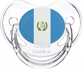 Bandera de Guatemala Tetina Fisiológica Clásica Transparente