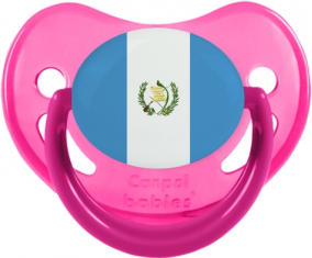 Bandera de Guatemala Rosa fisiológica tetina fosforescente