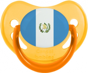 Bandera de Guatemala Tetina Fisiológica Fosforescente Amarillo