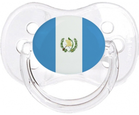 Bandera de Guatemala chupa cereza clásica transparente