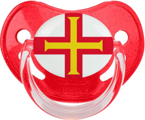 Suceto rojo brillante de Guernsey