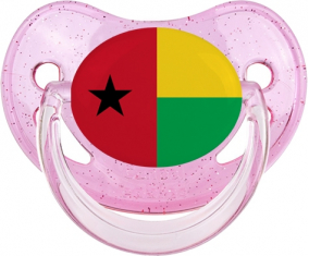 Bandera de Guinea Piruleta Fisiológica Rosa lentejuelas