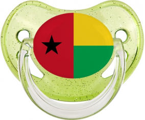 Bandera de Guinea Verde Lentejuelas Piruleta Fisiológica