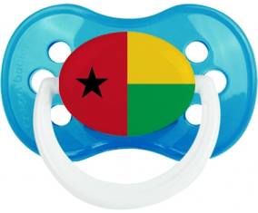 Clásica bandera anatómica de cian de Guinea Estetina
