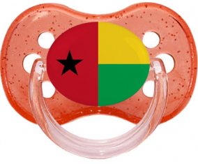 Bandera de Guinea Rojo Cereza Brillo Lollipop