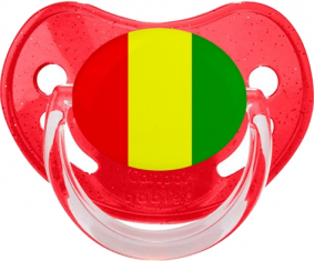 Bandera de Guinea Bissau Lentejuelas Rojas Piruleta Fisiológica