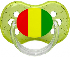Guinea Bissau Tétine Cereza Lentejuelas Bandera