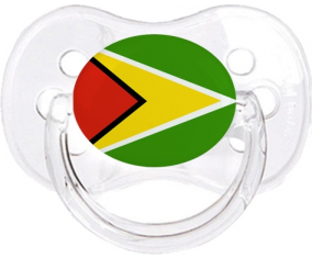 Bandera de guayana francesa sucete cherry classic transparente