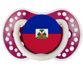 Bandera tetina de Haití lovi dynamic Fucsia Fosforescente