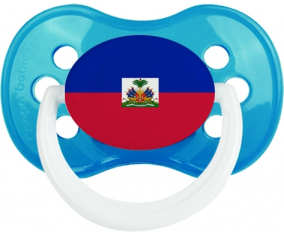 Haití bandera clásica cian anatómica lollipop