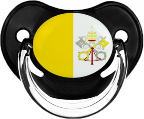 Bandera de la Santa Sede Piruleta Fisiológica Negra Clásica